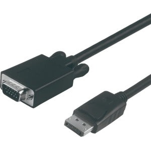 VisionTek DisplayPort to VGA 2 Meter Active Cable (M/M)