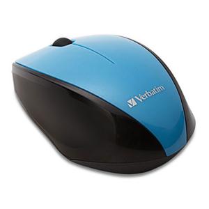 Verbatim Wireless Notebook Multi-Trac Blue LED Mouse - Blue