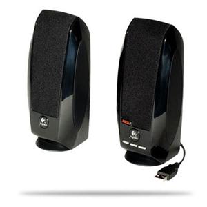 Logitech S-150 2.0 Speaker System - 1.2 W RMS - Black