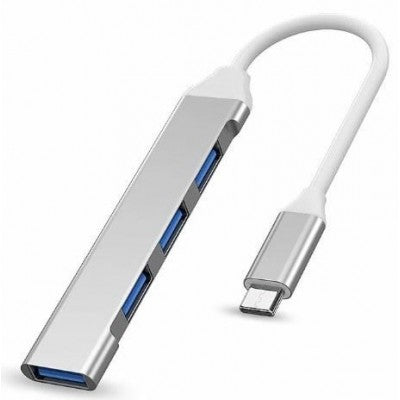 USB 3.1 Type C to USB 3.0 4 Port USB Hub