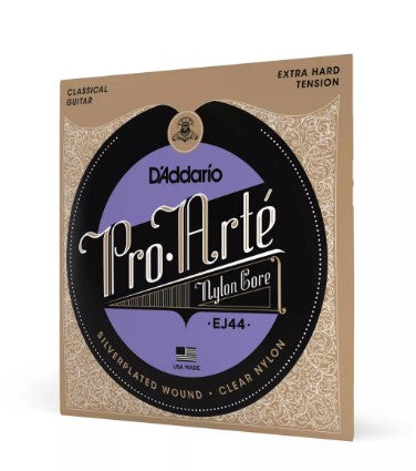 D'Addario EJ44 Pro-Arte Nylon Classical Guitar Strings, Hard Tension