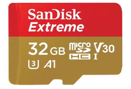 SanDisk Extreme microSDXC™ UHS-I CARD - 32GB