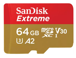 SanDisk Extreme microSDXC™ UHS-I CARD - 64GB