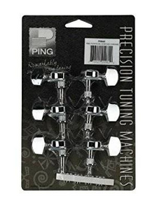 Ping P2650 Standard 3+3 Sealed-Gear Tuning Machines - Chrome