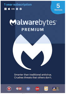 Malwarebytes Premium - 1-year License For 1 Device