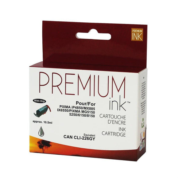 Canon CLI-226 Compatible Grey Premium Ink - Perth PC