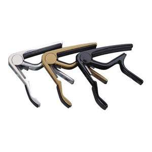 Dunlop 84 Trigger Flat Acoustic Guitar Capo, Gold - Perth PC